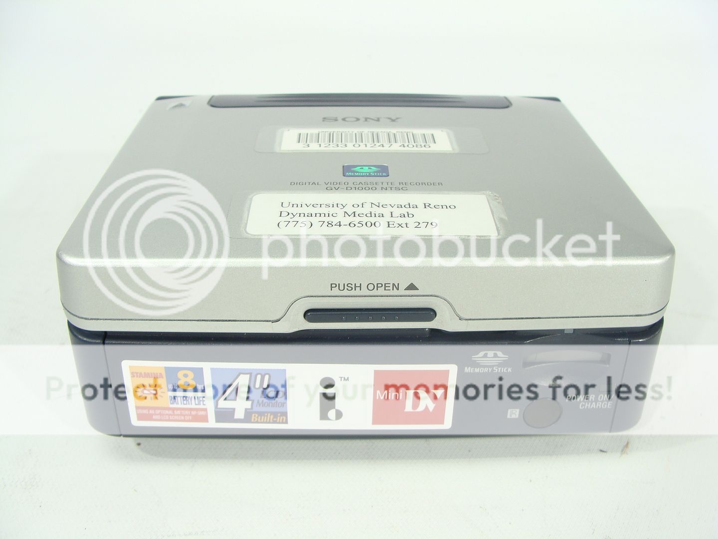 Sony GVD1000 Minidv Mini Dv Player Rekorder Video Walkman VCR Deck